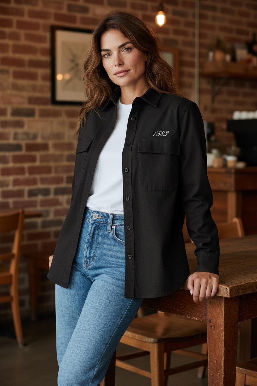 C. 1883 Cotton Drill Overshirt