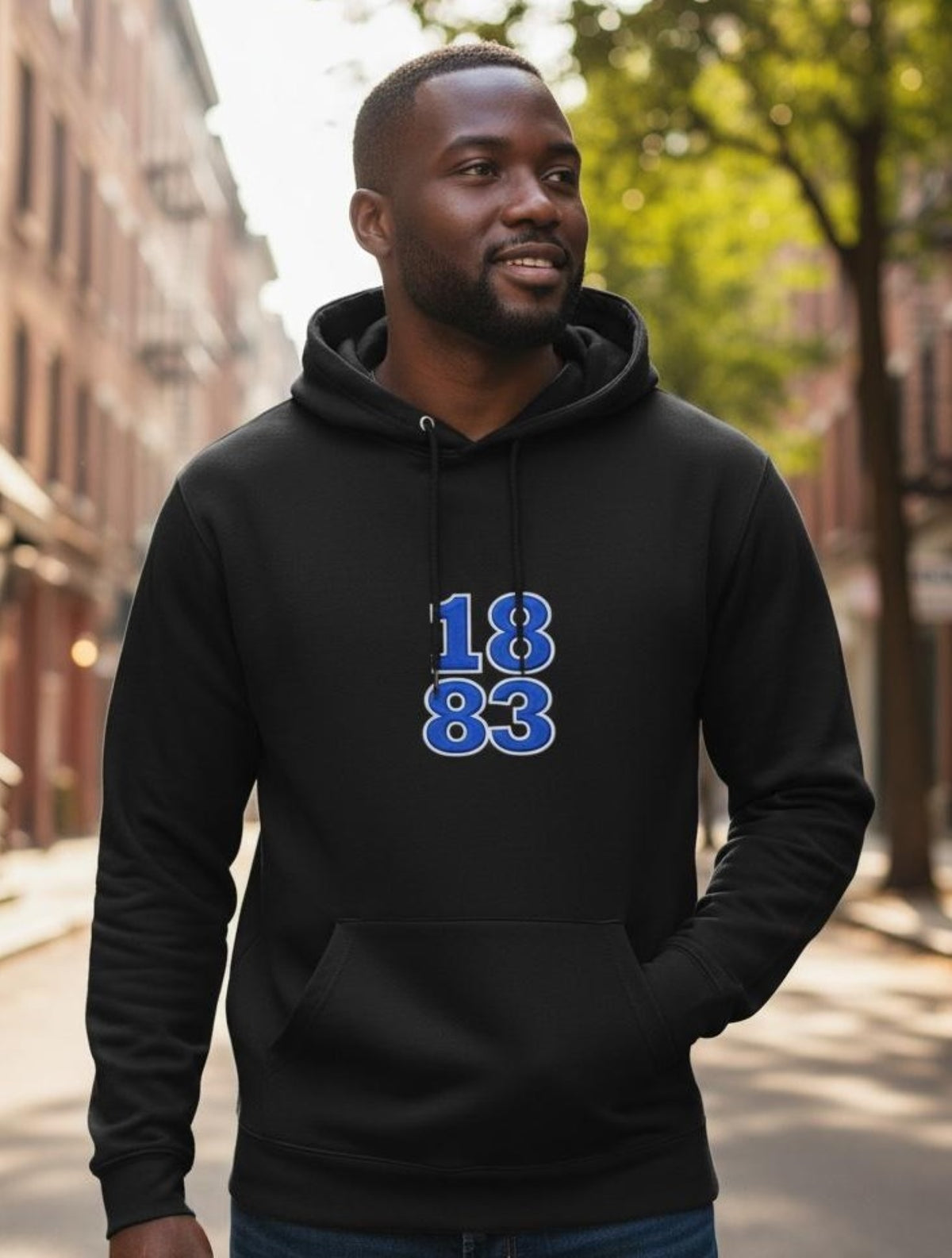 B. Stacked 1883 Hoody